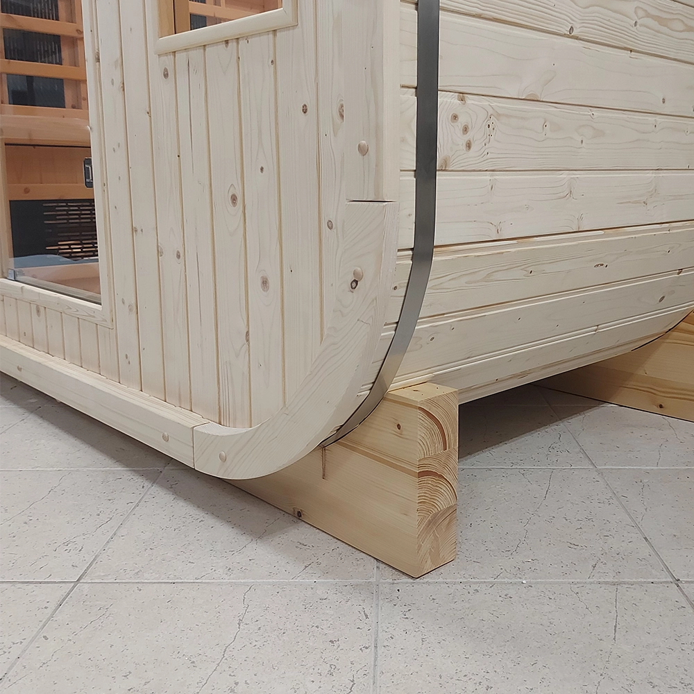 JJSPA outdoor sauna.
