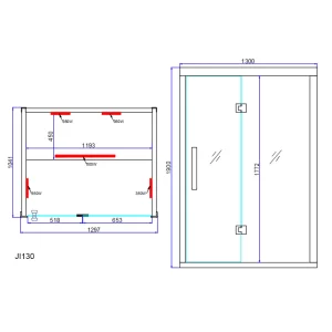 Sauna plan JI130.
