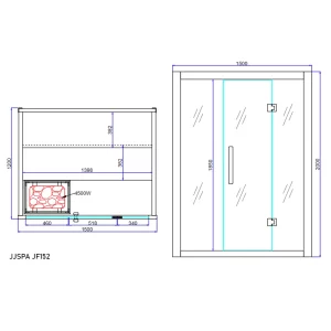 Sauna plan JF152.