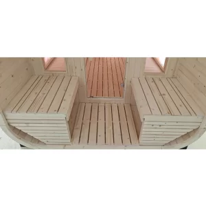 Benches outside the sauna JJSPA JZB290.